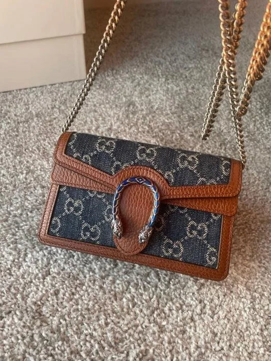 Velmora Dionysus Mini Bag – Signature Chain Luxe Edition