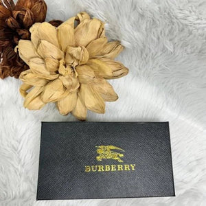 Velmora 3-Fold Long Wallet – Brown Heritage Edition ( Burberry )