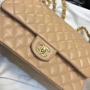 Velmora Quilted Double Flap Shoulder Bag – Noir Luxe Edition ( Chanel )