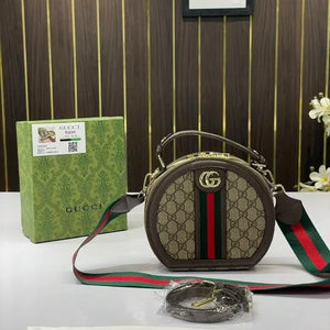 Velmora GG Round Crossbody Bag – Heritage Luxe Edition ( Gucci )