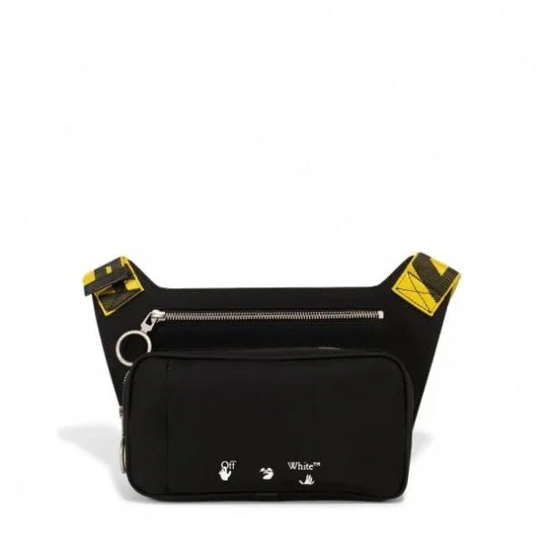 Velmora Utility Chest Bag – Cowhide Leather, Premium Edition ( Off-White )