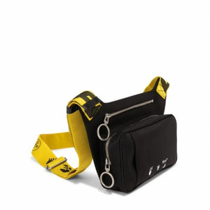 Velmora Utility Chest Bag – Cowhide Leather, Premium Edition ( Off-White )