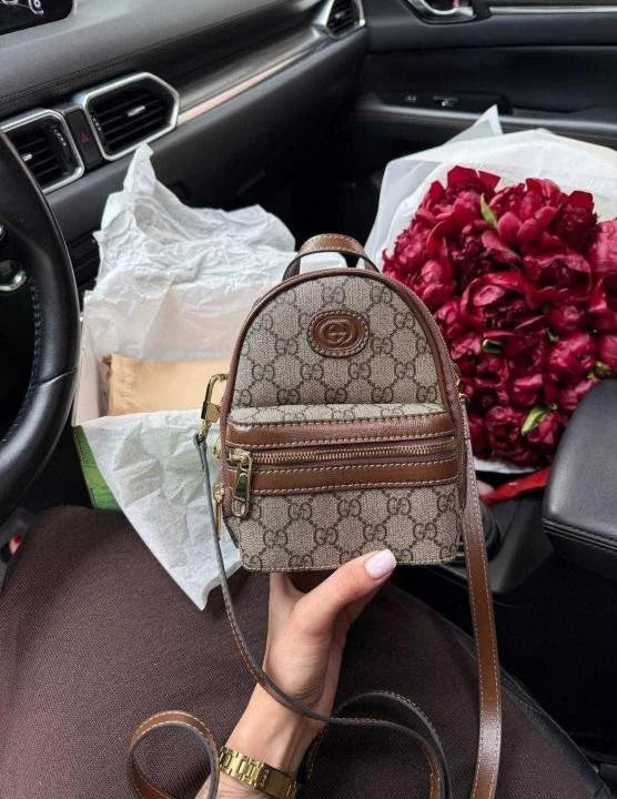 Velmora Interlocking Logo Crossbody Bag – Multi-Function Signature Edition