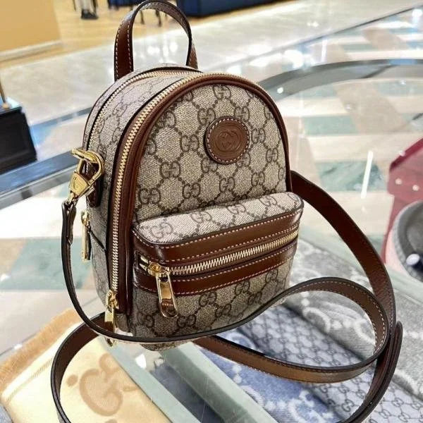 Velmora Interlocking Logo Crossbody Bag – Multi-Function Signature Edition
