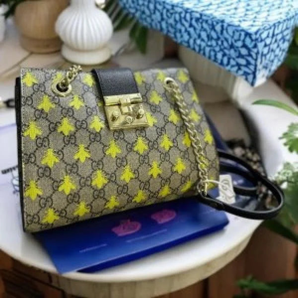 Velmora Padlock Shoulder Bag – Signature Lock Edition