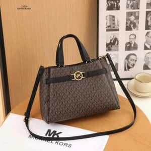 Velmora Jet Set Shoulder Bag – Monogram Print Signature Edition
