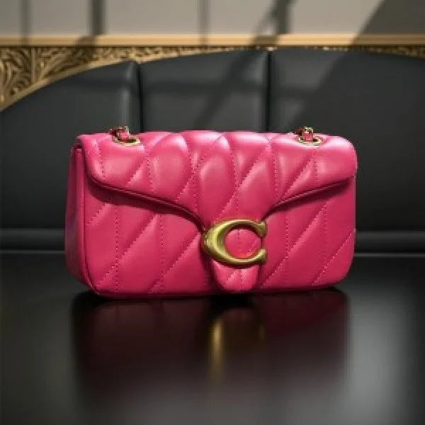 Velmora Tabby CC-26 Signature Leather Shoulder Bag – Monogram Luxe Edition