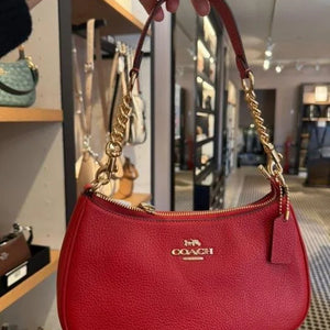 Velmora Teri Shoulder Bag – All Red Signature Edition
