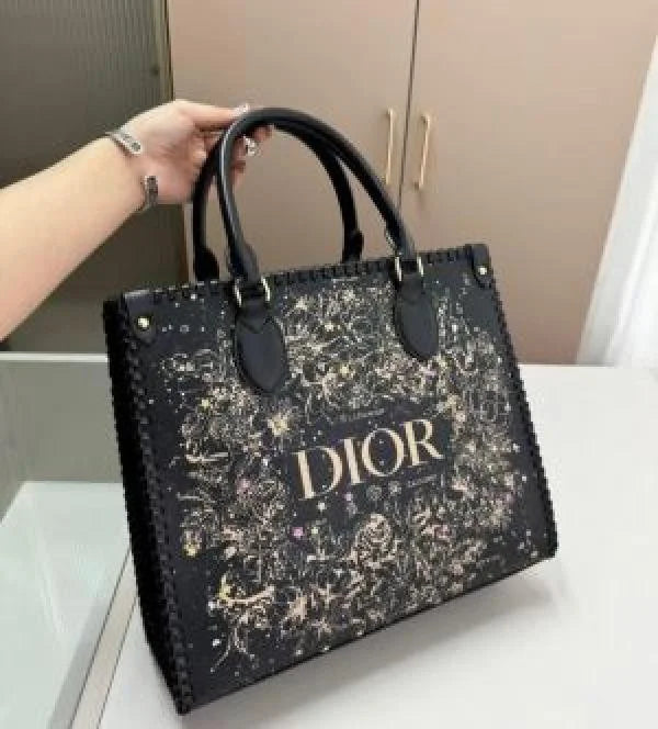 Velmora Christian Dior Braided Tote Bag – Signature Atelier Edition