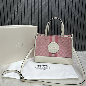 Velmora Dempsey Carryall Bag – Blush Pink, Premium Edition ( Coach )