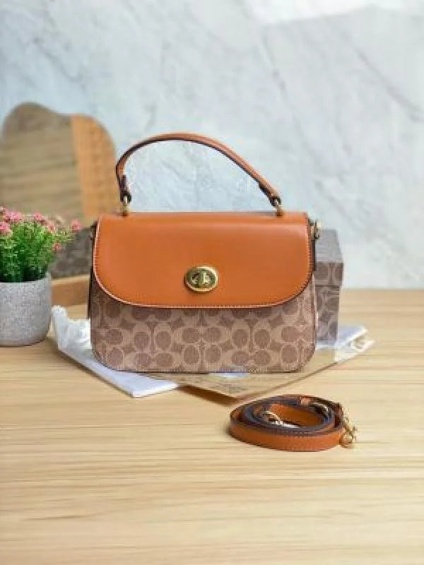 Velmora Marlie Top Handle Crossbody Bag – Premium Edition ( Coach )