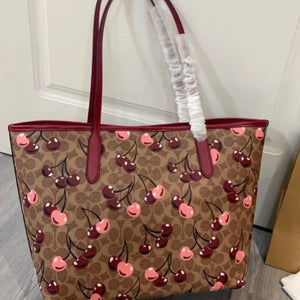 Velmora City Tote Bag – Cherry Edition, Limited Edition (Coach