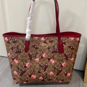 Velmora City Tote Bag – Cherry Edition, Limited Edition (Coach