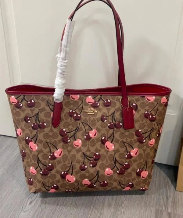 Velmora City Tote Bag – Cherry Edition, Limited Edition (Coach