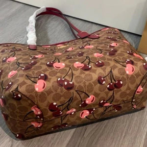 Velmora City Tote Bag – Cherry Edition, Limited Edition (Coach
