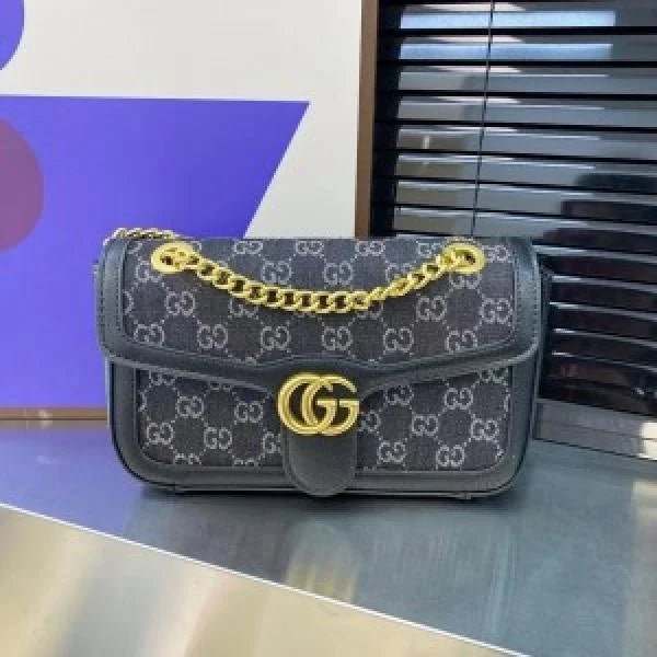 Velmora Marmont Shoulder Bag – GG Signature Edition ( Gucci )