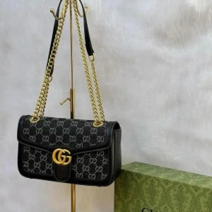 Velmora Marmont Shoulder Bag – GG Signature Edition ( Gucci )