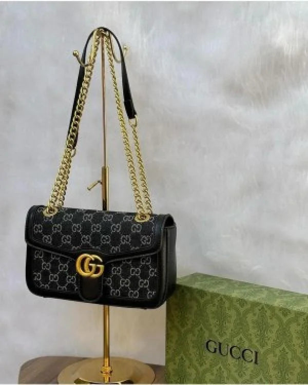 Velmora Marmont Shoulder Bag – GG Signature Edition ( Gucci )