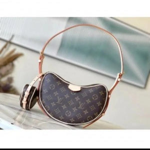 Velmora Croissant Shoulder Crossbody Bag – Signature Edition ( LV )