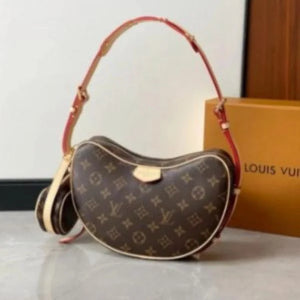 Velmora Croissant Shoulder Crossbody Bag – Signature Edition ( LV )