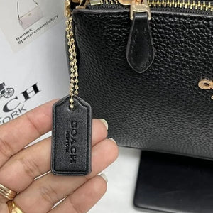 Velmora Nolita Sling Bag – Noir Black, Premium Edition ( Coach )