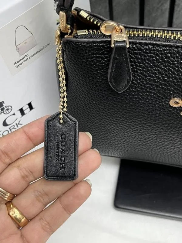 Velmora Nolita Sling Bag – Noir Black, Premium Edition ( Coach )
