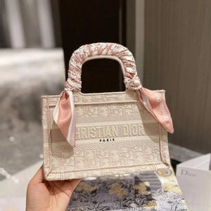 Velmora Mini Book Tote – Signature Edition ( Dior )
