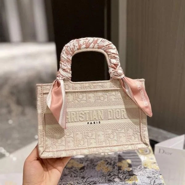 Velmora Mini Book Tote – Signature Edition ( Dior )