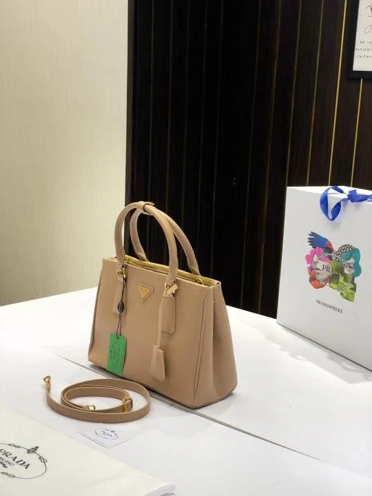 Velmora Galleria Leather Handbag – Signature Edition ( Prada )