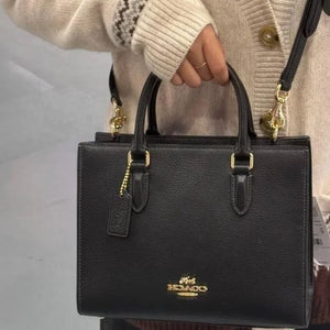 Velmora Maggi Small Tote Bag – Signature Canvas Edition ( Coach )