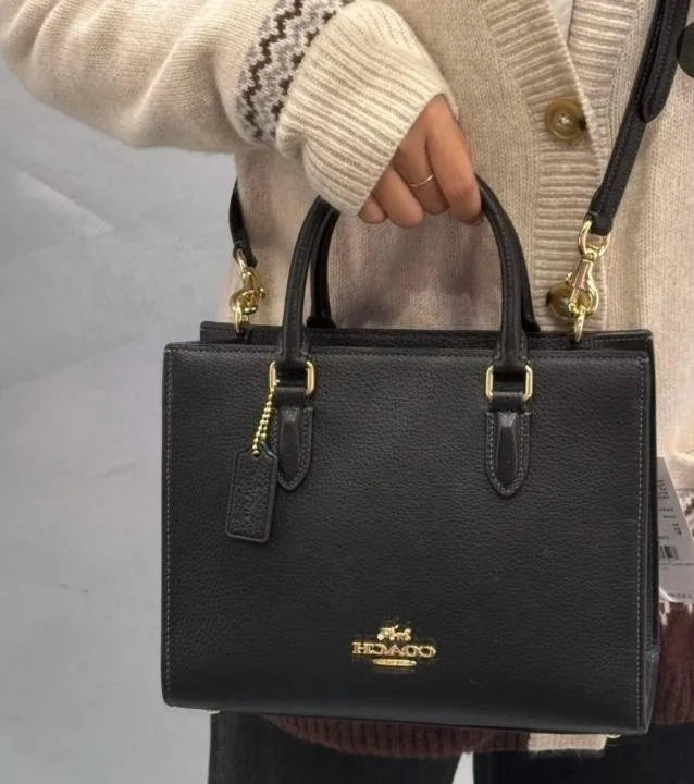Velmora Maggi Small Tote Bag – Signature Canvas Edition ( Coach )