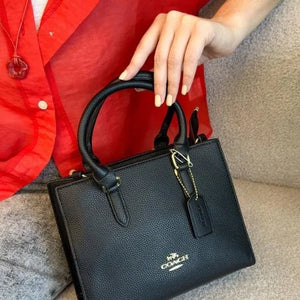 Velmora Maggi Small Tote Bag – Signature Canvas Edition ( Coach )