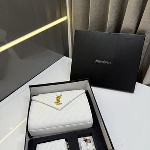 Velmora Signature Handbag – Gift Set Edition ( YSL )