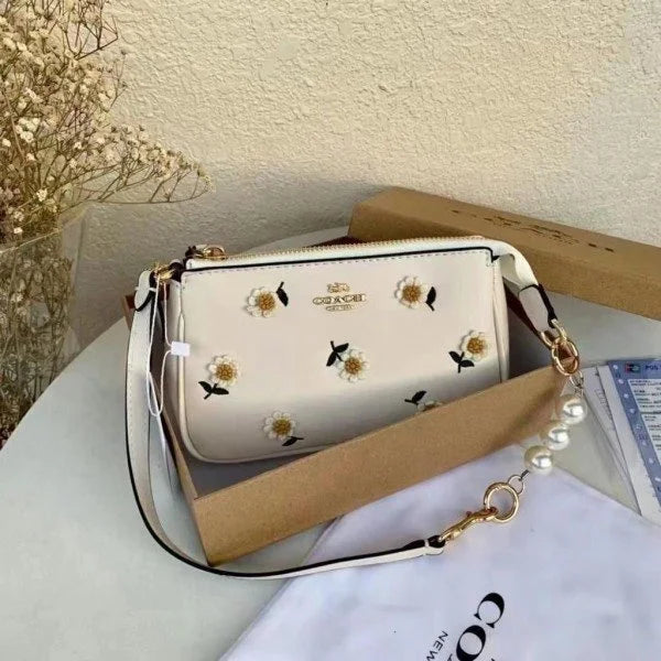 Velmora Nolita Floral Patch Sling Bag – Signature Edition ( Coach )