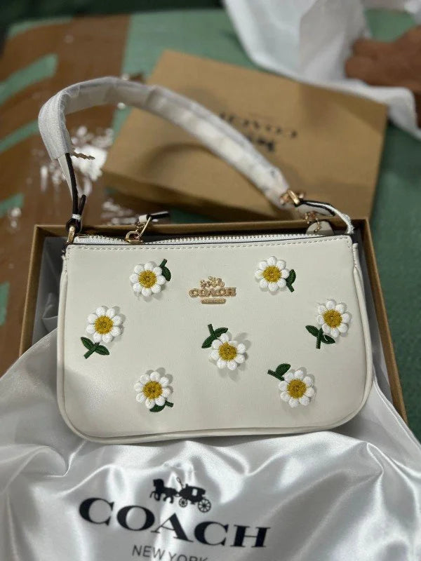 Velmora Nolita Floral Patch Sling Bag – Signature Edition ( Coach )