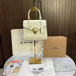 Velmora Sammy Top Handle Bag – Signature Edition ( Coach )