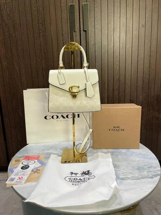 Velmora Sammy Top Handle Bag – Signature Edition ( Coach )