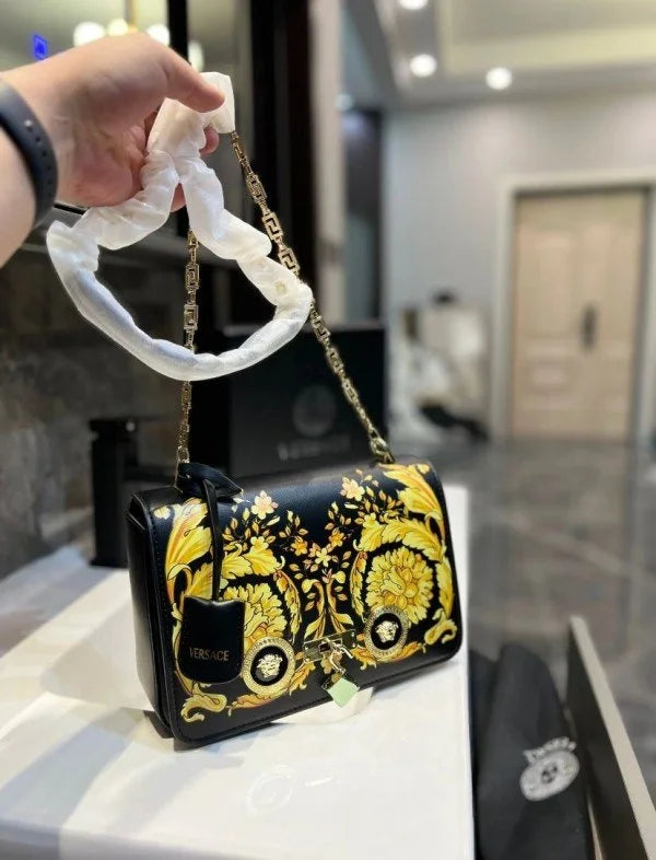 Velmora Couture Emblem Handbag – Premium Edition ( Versace )