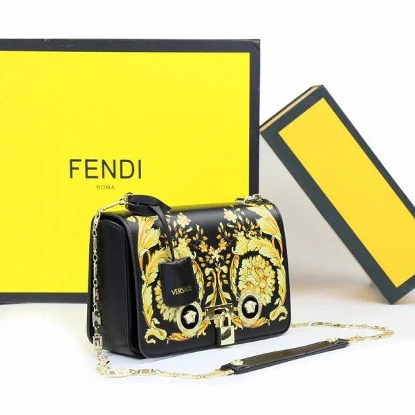 Velmora Couture Emblem Handbag – Premium Edition ( Versace )