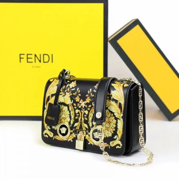 Velmora Couture Emblem Handbag – Premium Edition ( Versace )