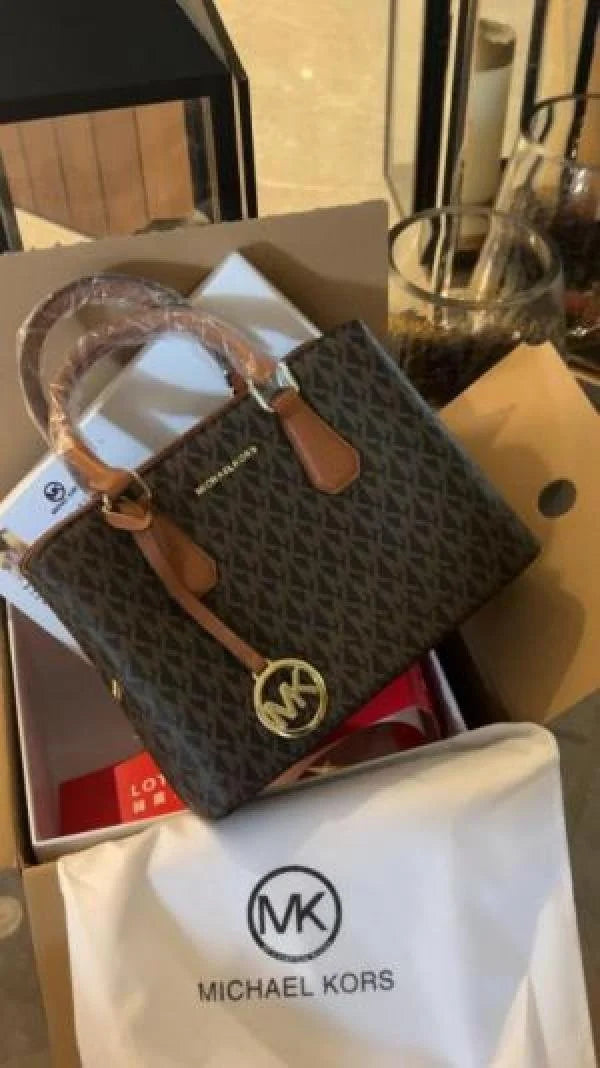 Velmora Emilia Logo Mini Tote Bag – Mirror Edition ( Michael Kors )