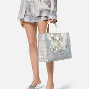 Velmora Medusa Emblem Tote Bag – Premium Edition ( Versace )