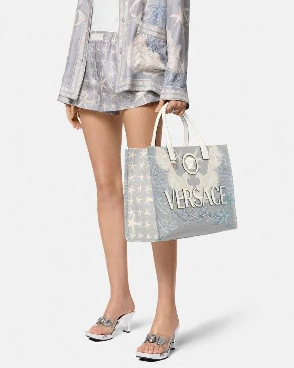 Velmora Medusa Emblem Tote Bag – Premium Edition ( Versace )