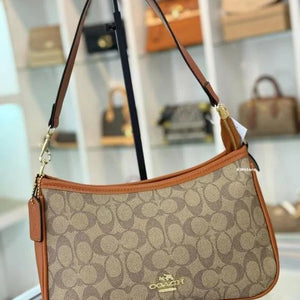 Velmora New York Signature Handbag – Brown ( Coach )