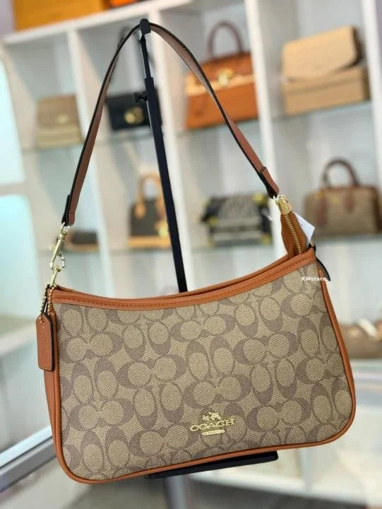 Velmora New York Signature Handbag – Brown ( Coach )