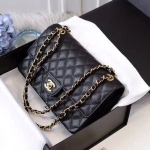 Velmora Classic Double Flap Shoulder Bag – Signature Edition ( Chanel )