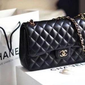 Velmora Classic Double Flap Shoulder Bag – Signature Edition ( Chanel )