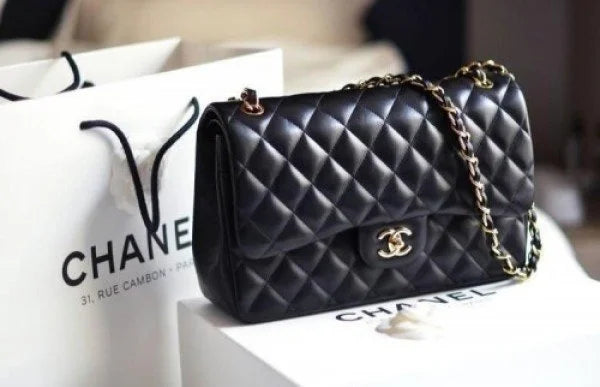 Velmora Classic Double Flap Shoulder Bag – Signature Edition ( Chanel )