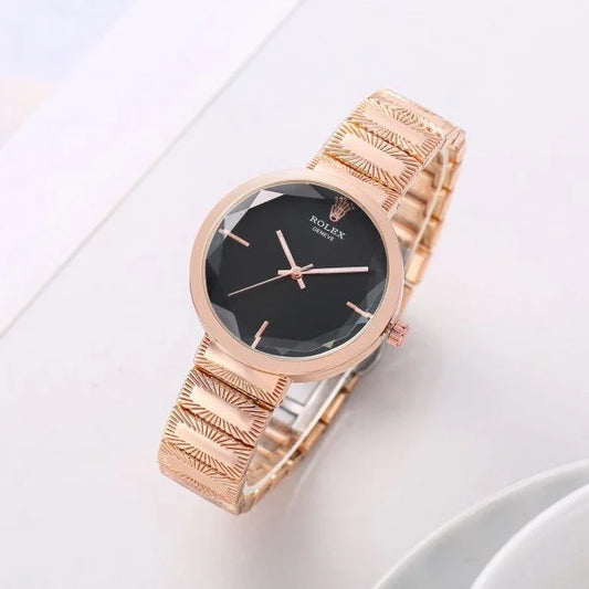 Velmora Signature Women’s Watch – Prestige Gold Edition ( Rolex )