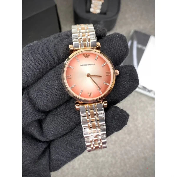 Velmora Signature Women’s Watch – Refined Luxe Edition ( Armani )